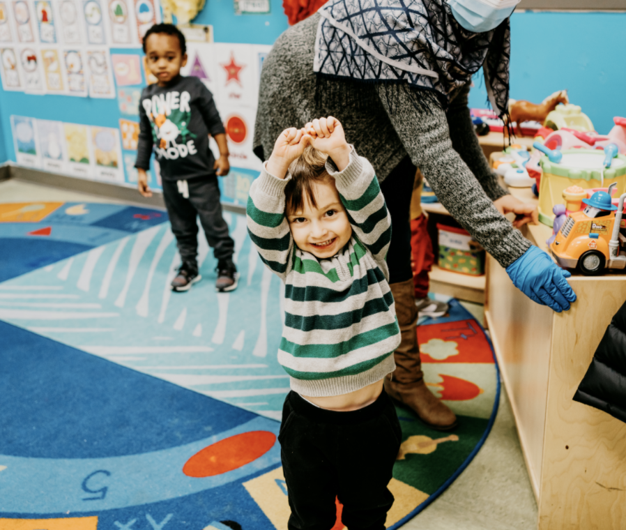 Photo of children playing