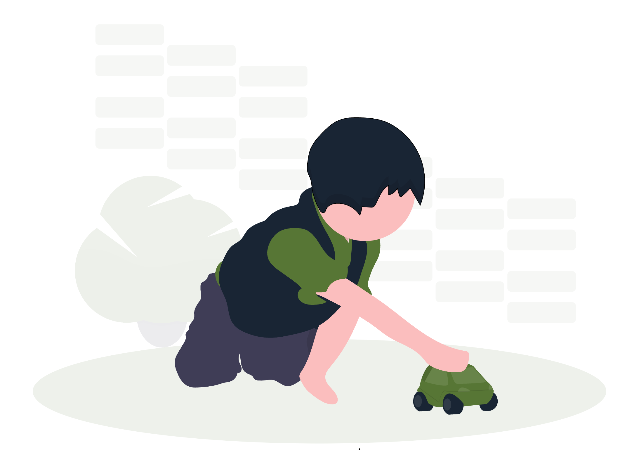 Illustration of infant