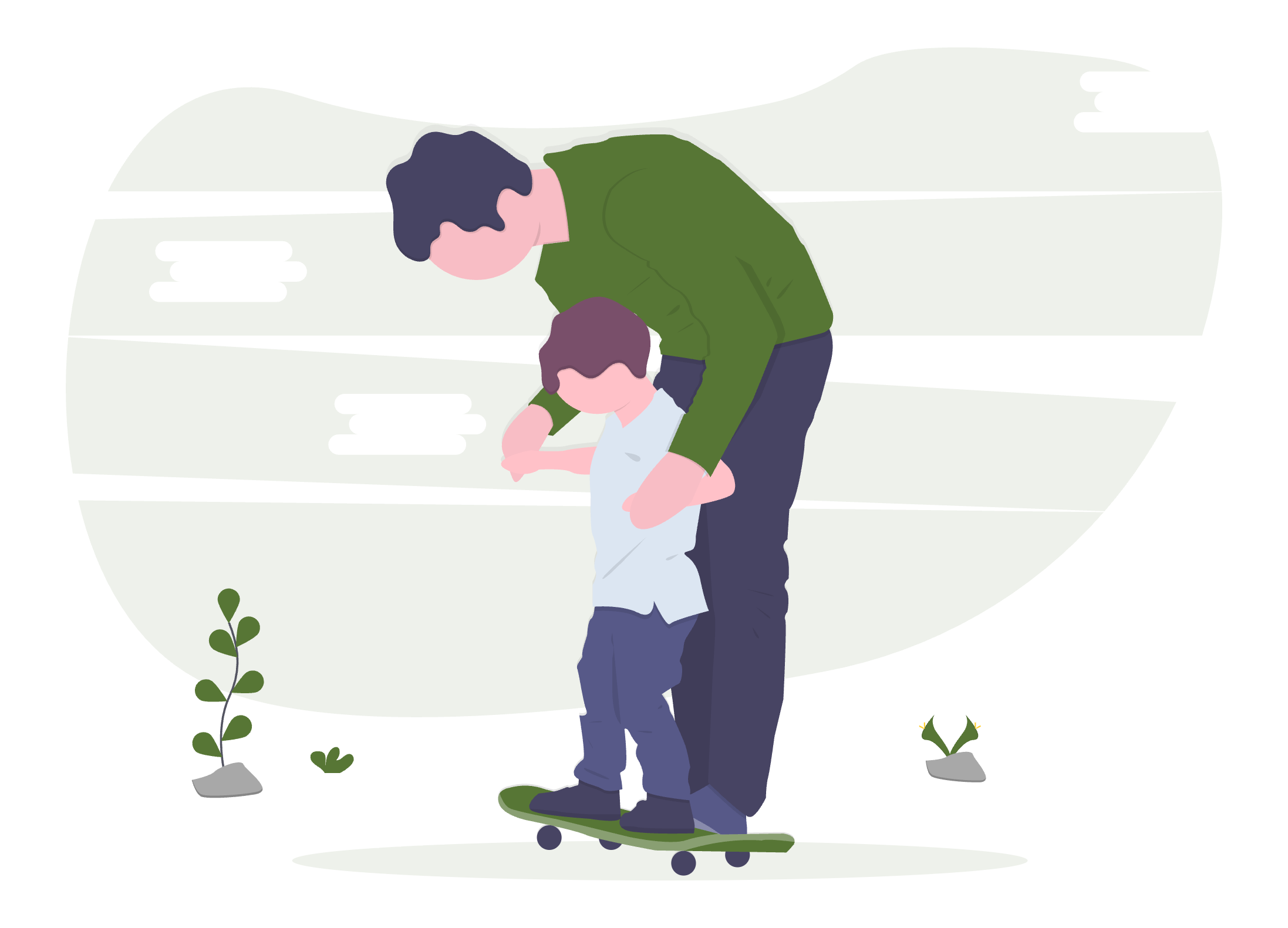 Illustration of infant